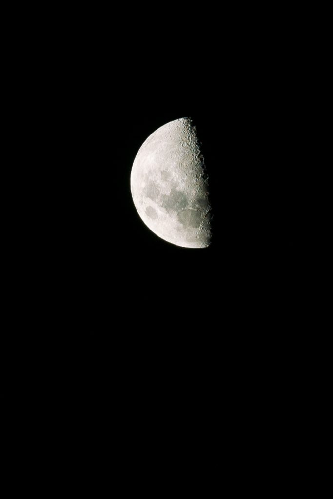 Close half moon photo in nsw, Australia