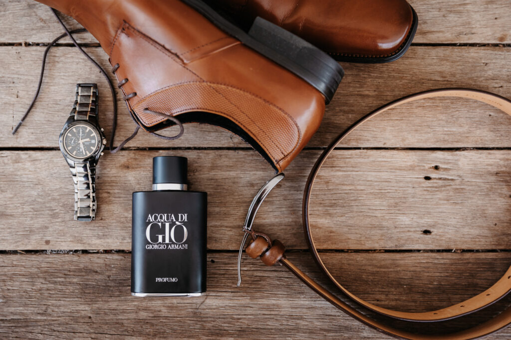 guys accessories broke wedding