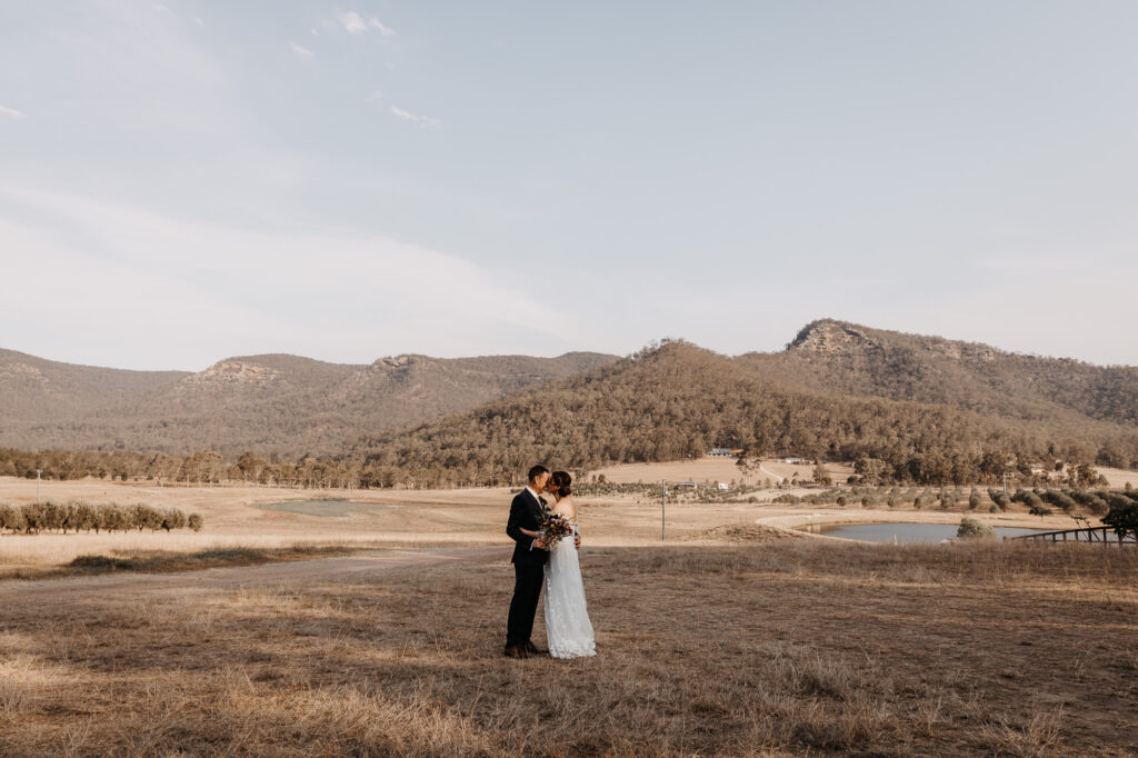 wedding couple photoshoot broke