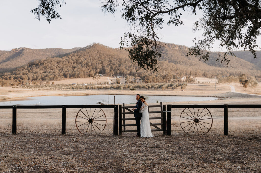 wedding couple photoshoot broke
