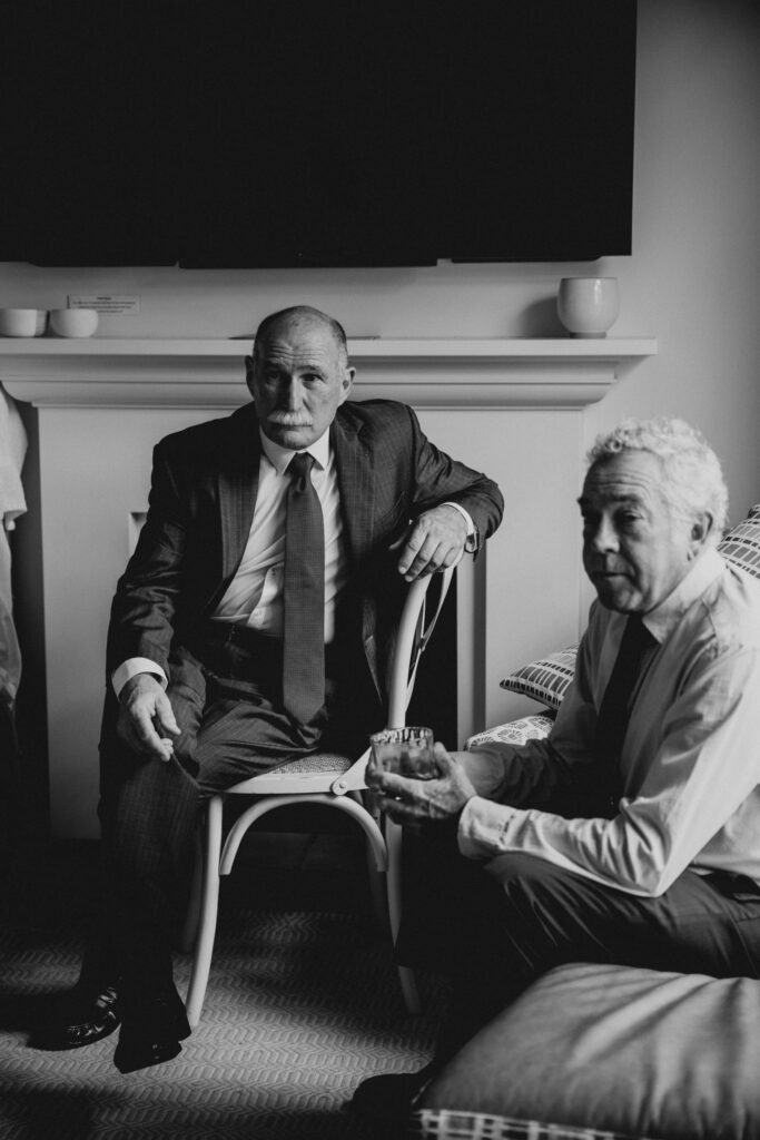 grandparents at a pokolbin wedding