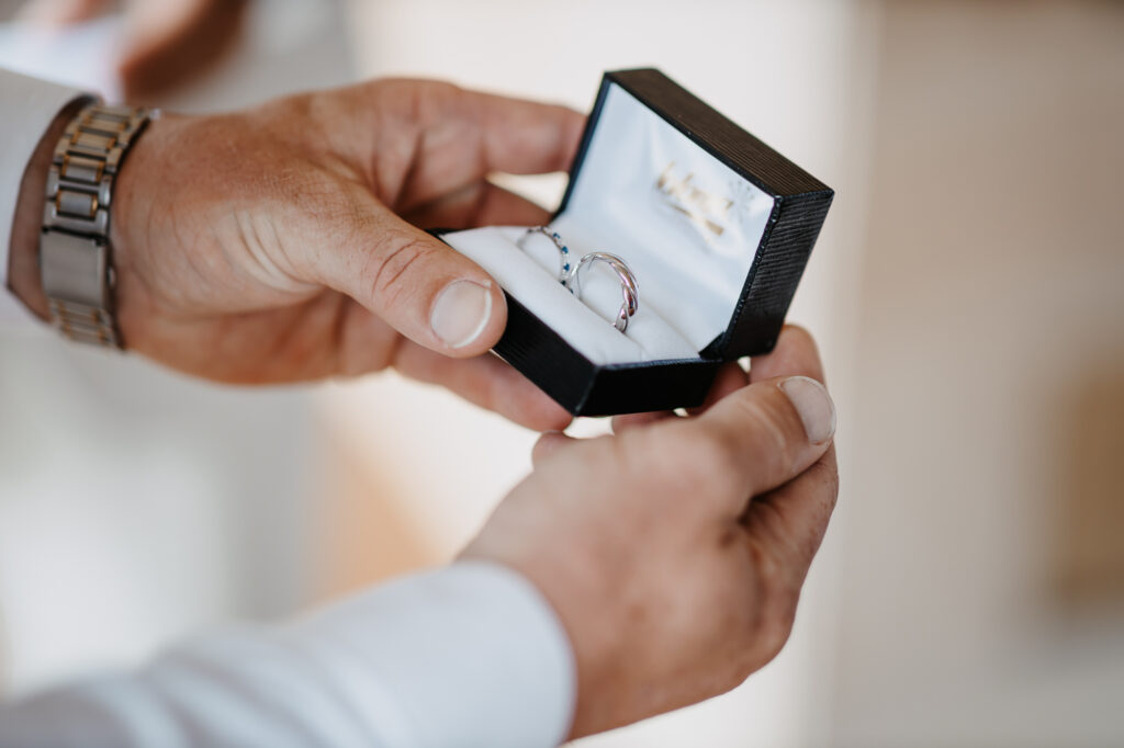 admiring the rings hunter valley