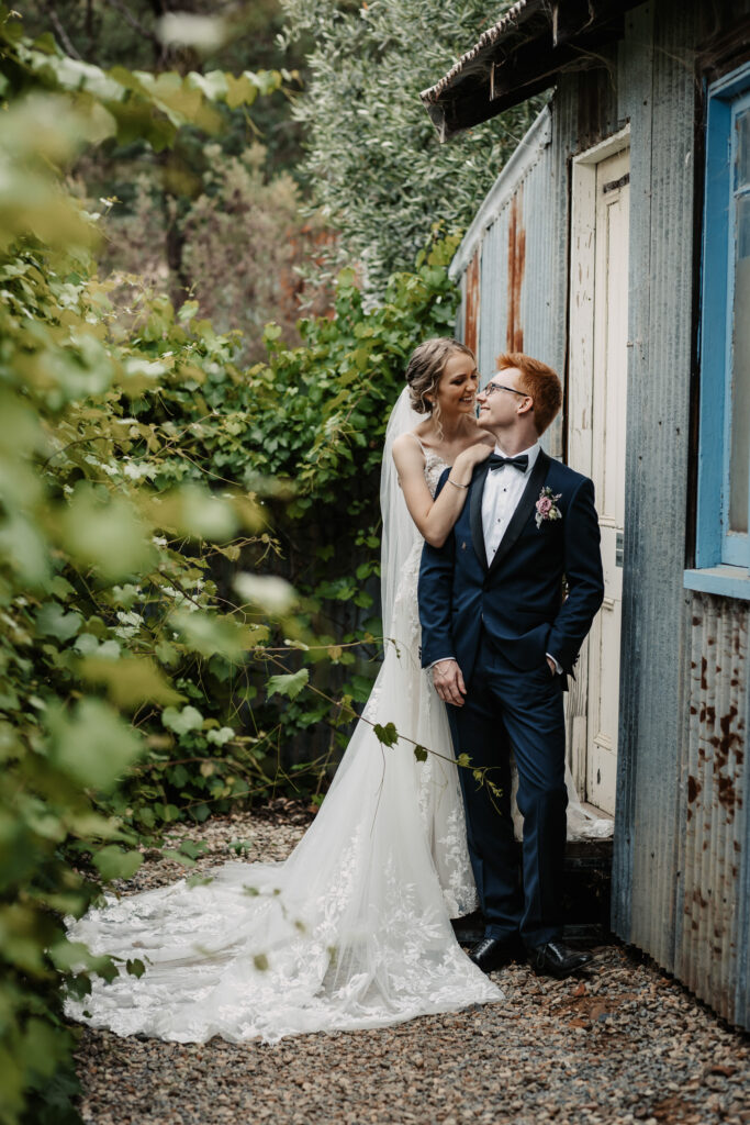 Husband and wife on a location shoot Wagga Wagga