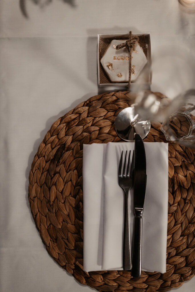 wedding table settings