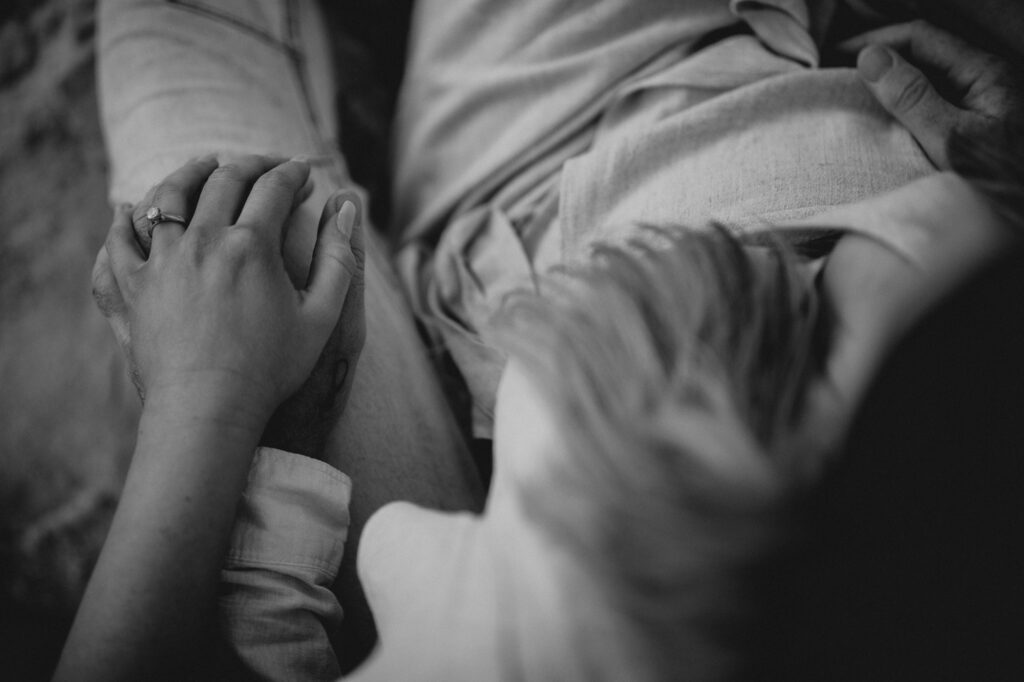 Sun rise engagement session Fingal bay