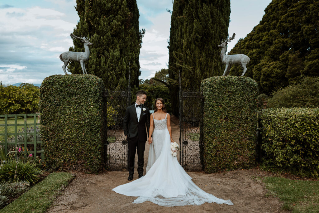 Husband and wife on a location shoot at Coombes